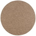 thumbnail image 2 of SAFAVIEH Beach House Jacinth Solid Indoor/Outdoor Area Rug, Brown, 6'7" x 6'7" Round, 2 of 16