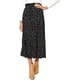 thumbnail image 1 of Falda plisada de lunares y cintura alta para mujer Falda midi larga con vuelo, 1 of 5