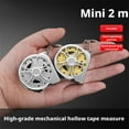 thumbnail image 2 of Retractable Tape Measure 2m (6.5ft) Retractable Measure Ruler Handy Measurement Tape for Construction Household Woodworking, 2 of 9