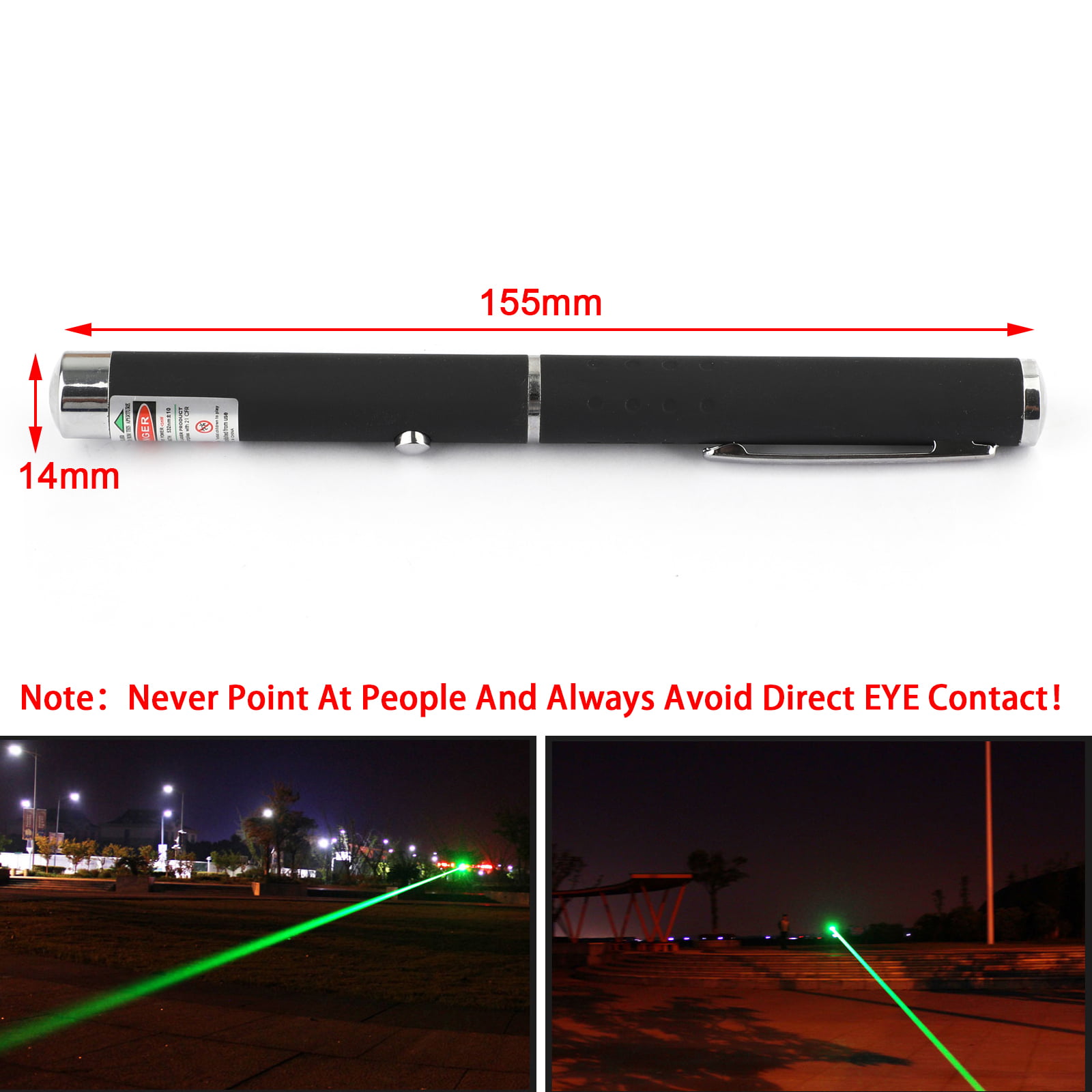 3PC 600Miles Green & Red & Blue Purple Laser Pointer AAA Lamp Lazer Bright Light 