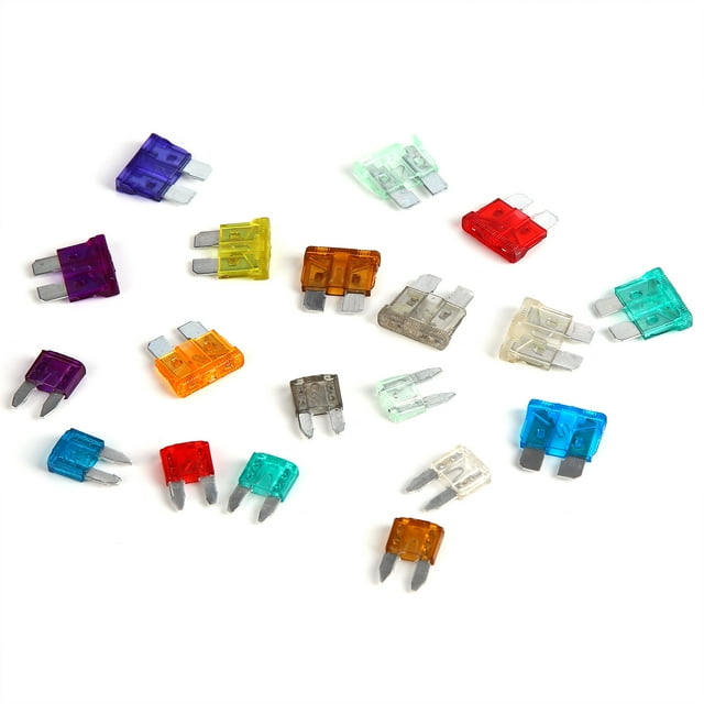 Fuse Classification Kit,400PCS Car Fuses Assortment Replacement Fusesfor Car Car Blade Fuses Assortment Kit Compact and Lightweight