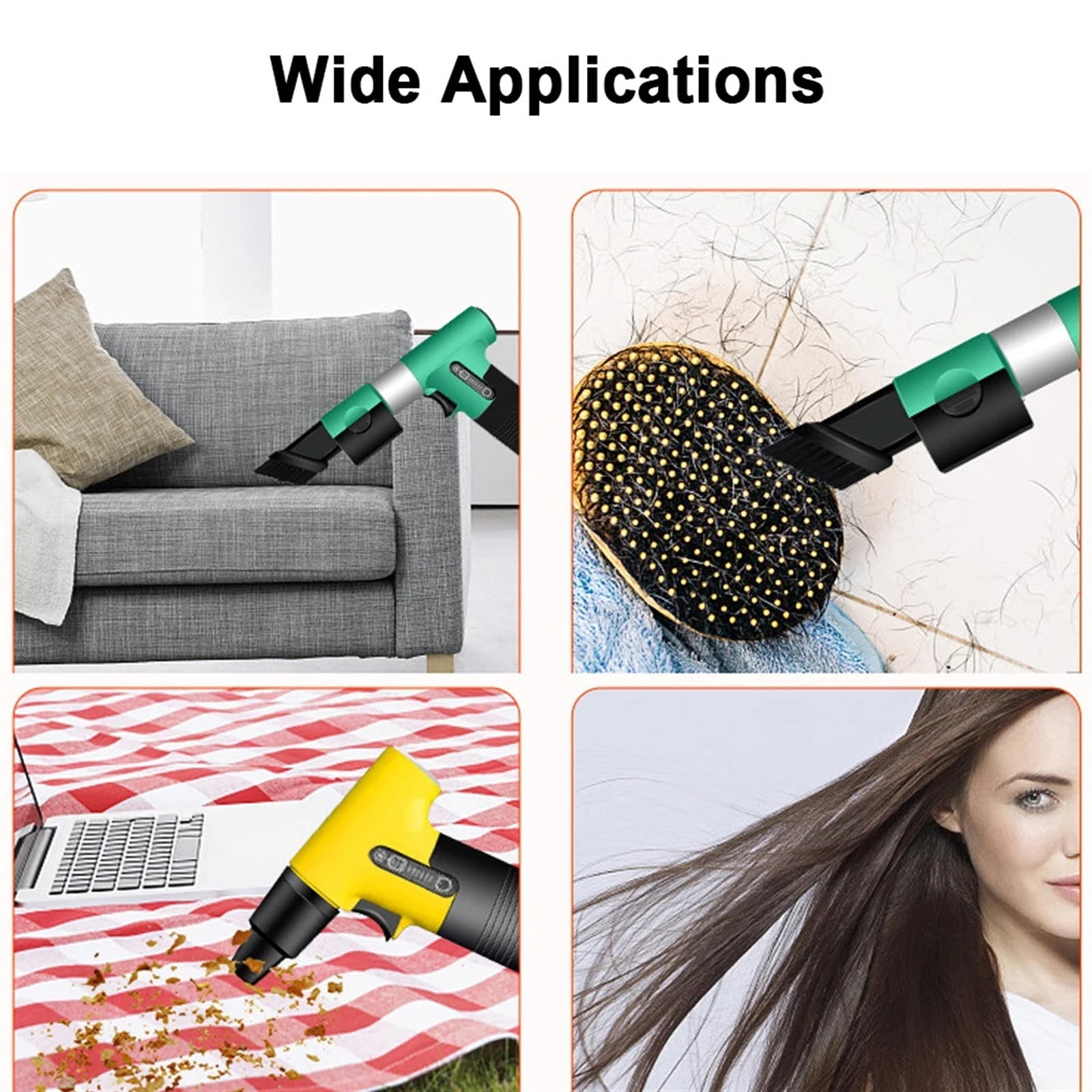 Handheld Brushless Motor Jet Fan 130,000RPM Turbofan High Power Dust Blower Compressed Air Duster Type-C Charging Interface