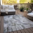 thumbnail image 6 of Addison Rugs Chantille Indoor/Outdoor Transitional Modern Taupe Washable Rectangle Rug, 9' x 12', 6 of 6