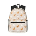 thumbnail image 1 of Fotbe Funny Chicken Mochila Ligera Casual para Laptop para Hombres y Mujeres, Mochila Impermeable de Uso Diario, Mochila para Universidad, 1 of 6