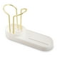 thumbnail image 3 of Kearding Estante para fregadero, soporte desmontable, soporte para cepillo ordenado, contenedor de almacenamiento, herramientas de limpieza, Cocina y Comedor Blanco, 3 of 6