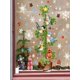 thumbnail image 1 of Calcomanías de pared de árbol de Navidad creativas, copos de nieve, pájaros, ventana de vidrio, tienda, gabinete, decoración de festivales, Póster Artístico, decoración Mural, 1 of 4