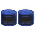 thumbnail image 1 of Un par de cinturón de fijación de boxeo elástico azul protector de mano todo algodón Sanda Muay Thai equipo de protección deportiva, 1 of 13