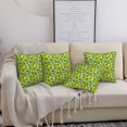 thumbnail image 7 of Throw Pillow Covers, Kiwi Fruits Summer Soft Square Pillow Cases with Invisible Zipper for Couch Bed Sofa, Farmhouse Fall Home Decor 16"x16", 7 of 7