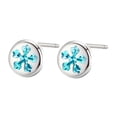 thumbnail image 4 of Pendientes navideños, pendientes colgantes, accesorios estéticos para disfraces, pendientes de botón navideños, decoración de gota para compromiso, , Copo De de, 4 of 10