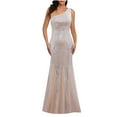 thumbnail image 1 of LSLJS Robe de Soirée à Paillettes pour Femmes, Robe Longue de Boîte de Nuit, Robe de Soirée Formelle, 1 of 4