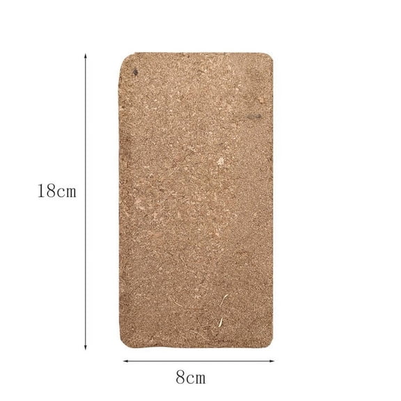 JunYeShi Clearance Under $2.00 Coir Brick Fiber Potting Garden Herbs Plant Growing Media Compressed Coir Brick with Low