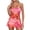 Pink, variant on Arlun 2 Piece Skirt Sets for Women Summer Asymmetrical Mesh Strapless Tube Tops and Mini Skirt Beach Sleeveless Bodycon Set Fashion Printed Carnival Party Going out Outfits Pink S