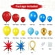 thumbnail image 2 of Kit de arco para globos Sowide Sonic rojo, azul y amarillo con globos, 2 of 7