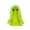 #12-Light Green, variant on Halloween Clear Backpack Trendy Unisex Funny Unique Clear Ghost Themed Rucksack