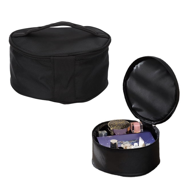 Bolsa de Maquilla de Barril, Bolsa Cosmética de Vije Resistente Al Agua Resistente Al Agua para Cepillo Cosmético para Sombra de Ojos