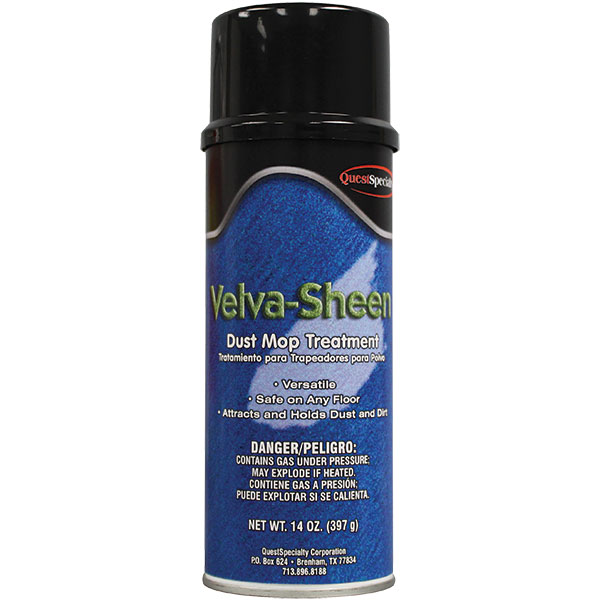 QuestSpecialty® VelvaSheen, 14 oz Aerosol (48 Pack)