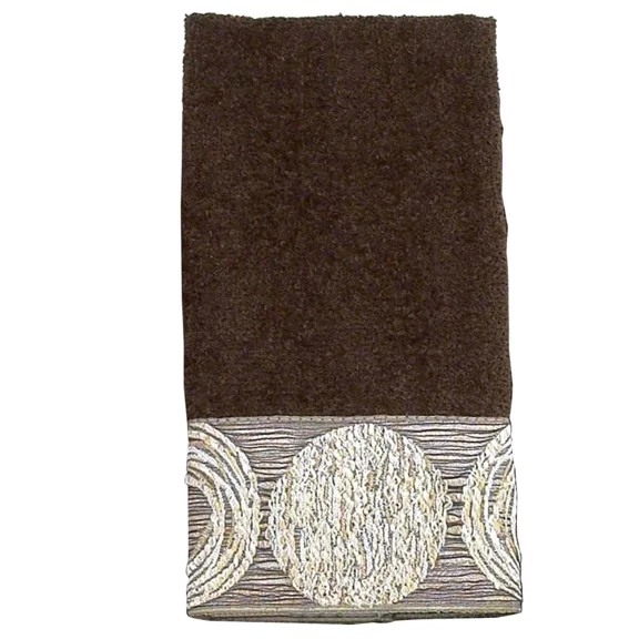 Mocha Towel Set 100% Cotton Includes Bath Fingertip And Hand Towels Avanti