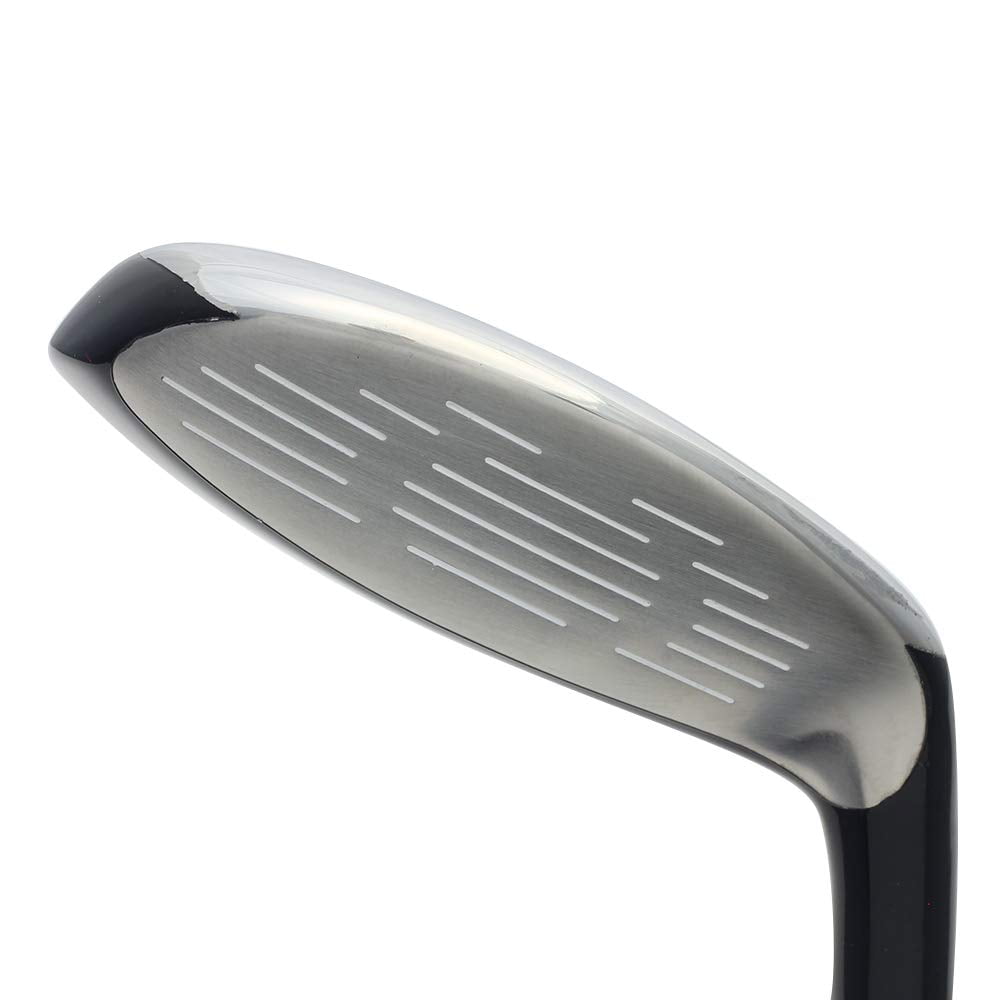 Majek Golf Senior Men's #9 Hybrid Senior Flex Left Handed Utility A Flex Club with Premium Men's Arthritic Grip