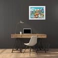 thumbnail image 3 of Bell, Bill 24x20 White Modern Wood Framed Museum Art Print Titled - Painted Ladies, 3 of 4