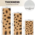 thumbnail image 4 of Beige and Black Of Leopard Print Kitchen Rugs Sets Of 3,Kitchen Runner Rugs Non Skid Washable,Decorative Kitchen Floor Mats for Kitchen,Sink,Laundry,17"x30"+ 17"x47" + 17"x59", 4 of 6