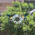 thumbnail image 2 of Chloe Lighting Soar 17x7.75" Animal/Floral Design Window Panel in Multi-Color, 2 of 7