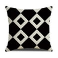 thumbnail image 4 of Black White Waterproof Hugging Pillow Household Design Pattern Sand Pillow, 4 of 4