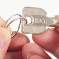 thumbnail image 4 of 60 Pcs Round Mini Stainless Steel Key Rings Open Jump Rings, with Double Loops Split Key Rings Connectors, Small Round Key Ring Parts for Jewelry Necklaces Bracelets Earrings, 4 of 5