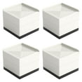 thumbnail image 2 of 4x elevadores de muebles, extensores de patas para muebles, resistentes, con absorción de impacto, almohadillas elevadoras antideslizantes, bloques de Albaricoque 75 cm, 2 of 9
