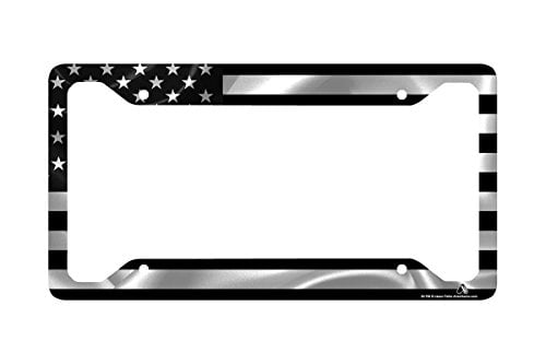 Aluminum License Plate Frames- Fireman / First Responders Designs - HMC