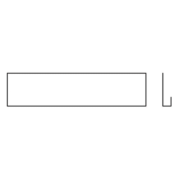 Rockwood Door Bottom Guard, 35-1/2"W X 7"H RS-05-0383.32D 35-1/2"