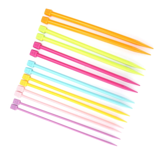 Crochet Kit, Ergonomically Designed Made Of Plastic Knitting Durable And Comfortable To Touch For Hand-made