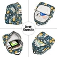 thumbnail image 5 of FORMRS Mini Backpack Purse for Women Travel Daypack Casual Shoulder Bag, Floral Lemon, 5 of 7