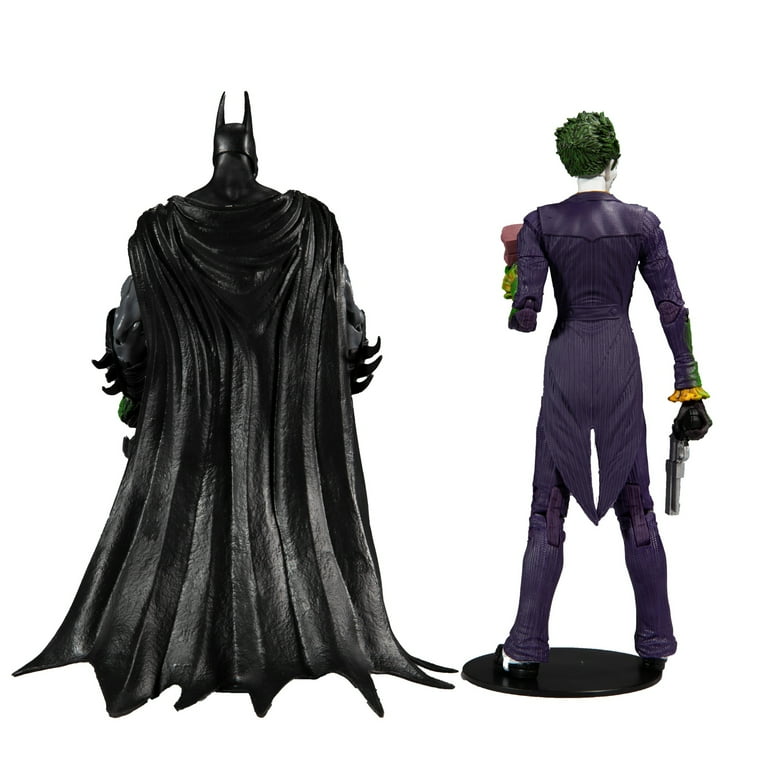 DC Comics Batman Vs Joker Action Figure Set, 9 Pieces, 7