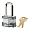 Master Lock 1-9/16" W Steel Pin Tumbler Padlock 1 pk Keyed Alike