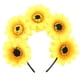 thumbnail image 1 of KAKOWELY Diadema decorativa con forma de girasol, novedosa diadema, adorable diadema de girasol decorativa., 1 of 5
