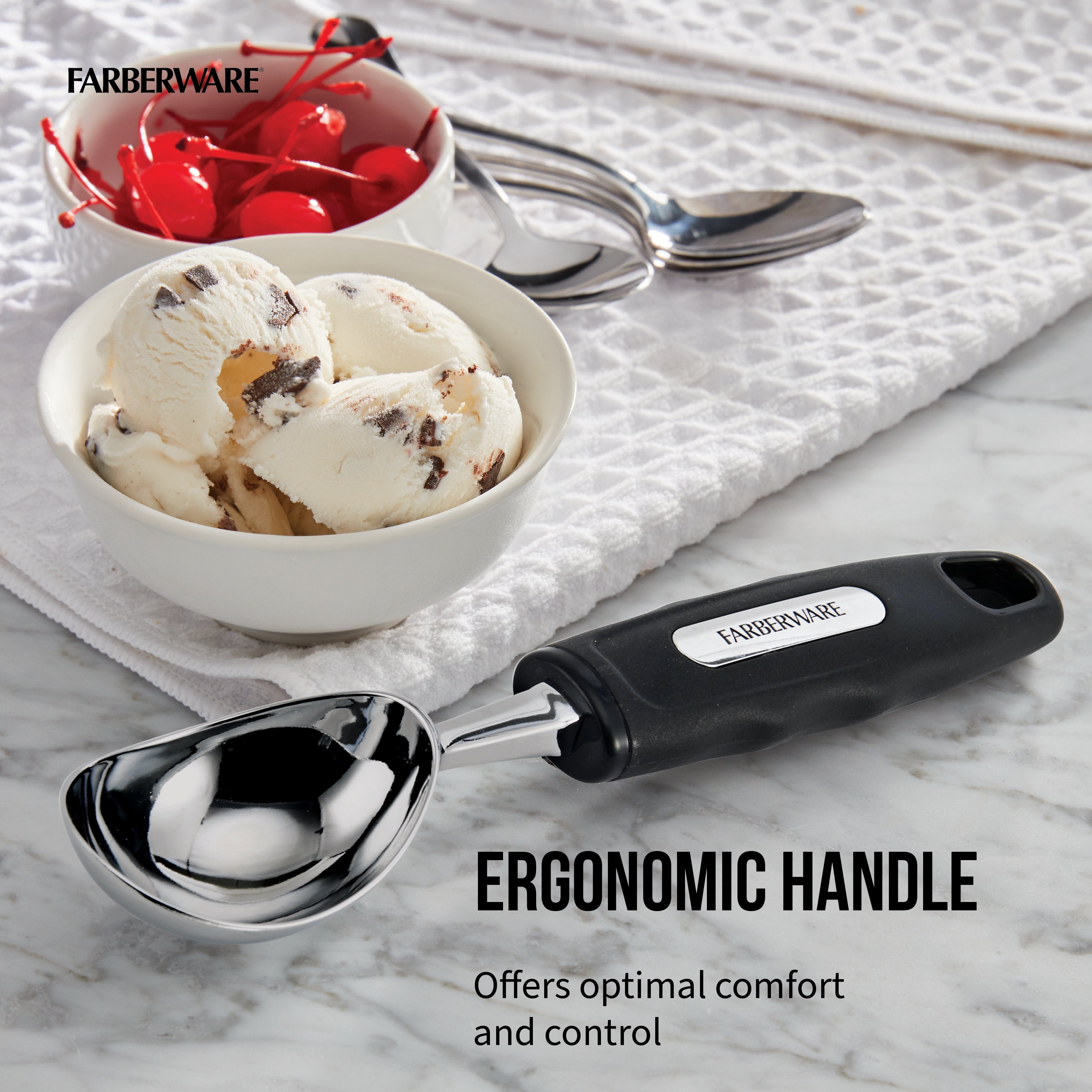 Farberware Professional Ice Cream Scoop in Black