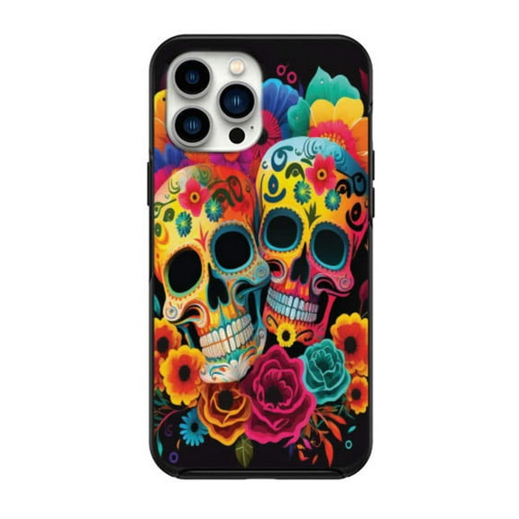 Day of The Dead Couple Case for iPhone 14 14 pro 14pro max 13 12 11 Pro Max Case iPhone 13 12 Mini XS Max XR 6 7 Plus 8 Plus