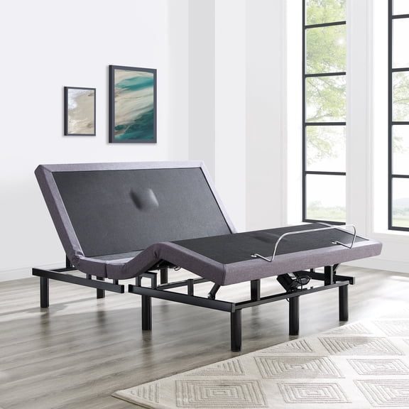 Naomi Home Adjustable Bed Frame , Wireless Remote and Lumbar Support Power Adjustable Bed Frames, Twin-XL