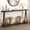 Natural, variant on 63'' Farmhouse Narrow Wood Console Tables, Long Entryway Sofa Table with Shelf for Living Room Hallway, Brown