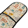 thumbnail image 2 of Dailycode Double Sided Oven Mitt with Loop Heat Resistant Kitchen Long Potholders 7" x 35" Happy Animal and Plant, 2 of 6