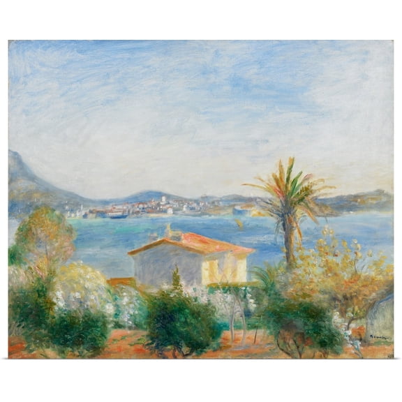Great BIG Canvas | Rolled Pierre Auguste (1841-1919) Renoir Poster Print entitled Tamaris, France, c.1885