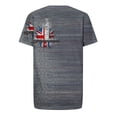 thumbnail image 3 of Mens Casual Pantalones Cortos Impresos Cuello Redondo Suéter Deportes Tee, Fitness Y Casual Hombres Camisetas, 3 of 6