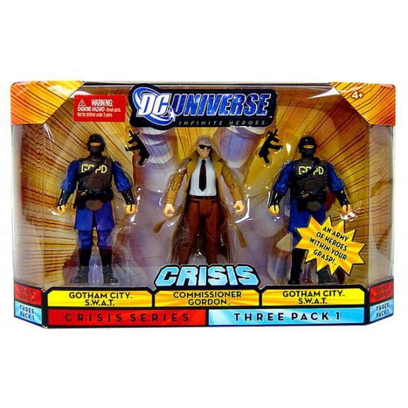 Commissioner Gordon & Gotham City S.W.A.T Action Figures DC Universe