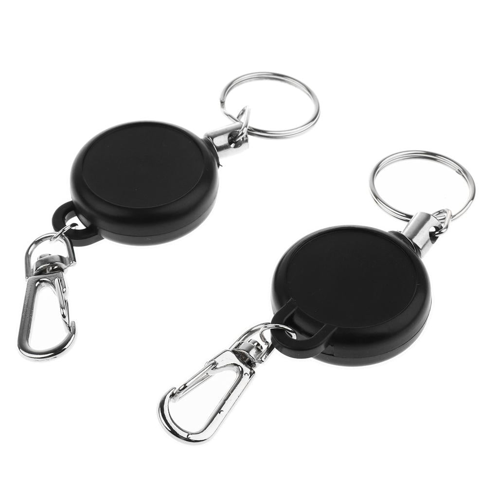 KeyUnity Swivel Keychain with D Ring Key Shackle, Titanium Rotatable Key  Organizer, KM13