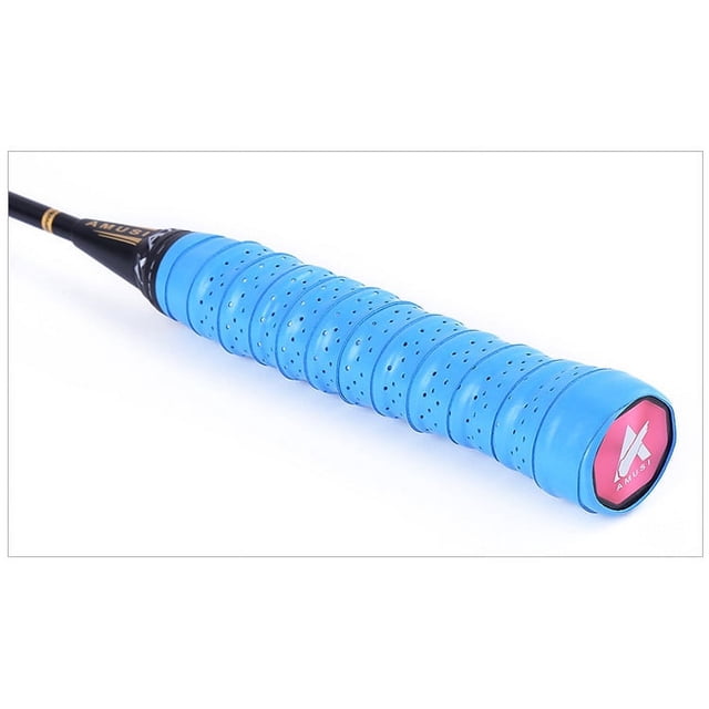 Tennis Grip Tacky Tennis Racket Grip Tape Absorbent Anti-Slip Tennis Overgrip for Tennis Badminton Pickleball Racquet Handle Grip with Damping Ridges Overgrips
