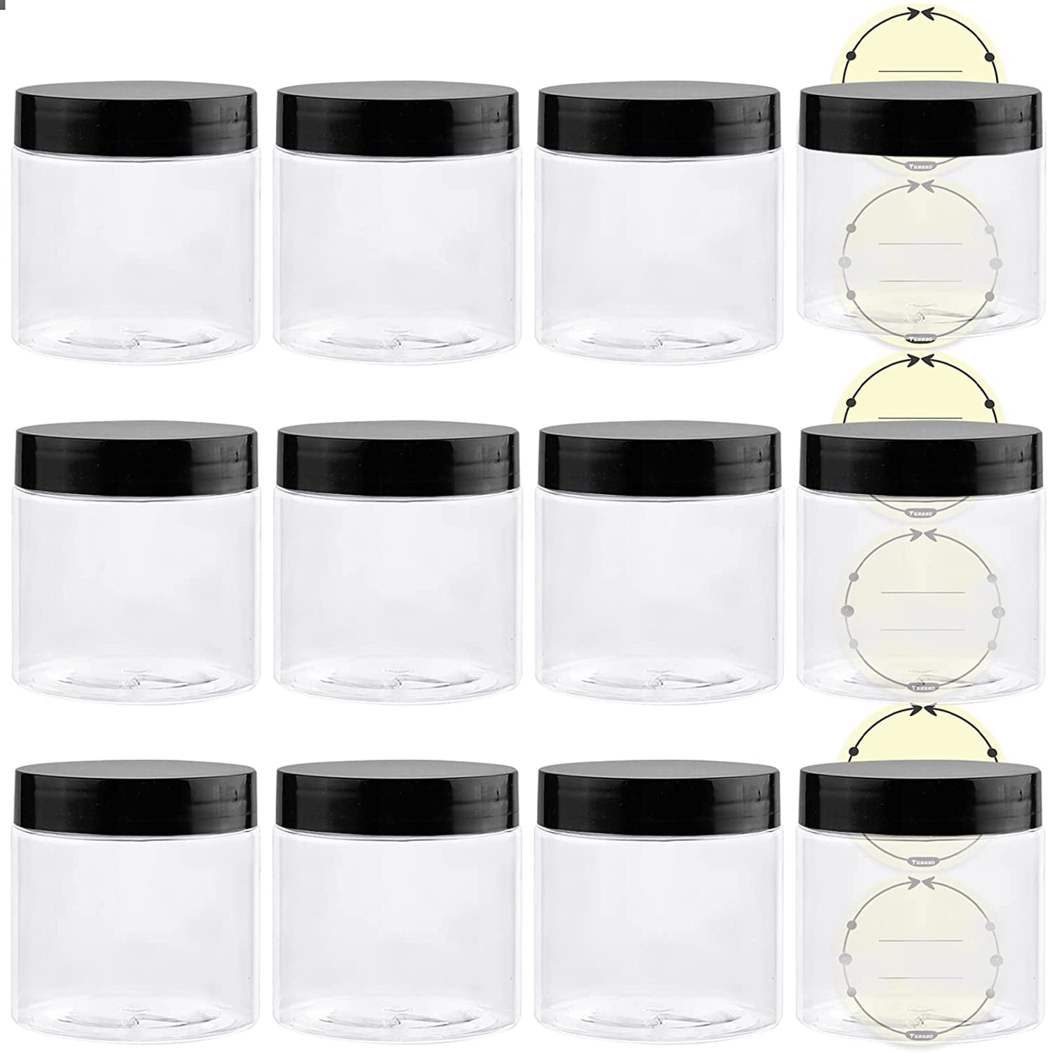 Plastic Jar Party Pack-10 Assorted Jars by jars2u 