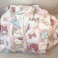 thumbnail image 3 of Pijama Kawaii Sanrio de Hello Kitty, conjunto de pijama de primavera y otoño, dibujos animados, bonito regalo para estudiantes, manga larga, cálido, muebles para el hogar, 3 of 4
