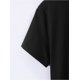 thumbnail image 5 of Camiseta informal de cuello redondo para mujer con corazón degradado, tejido de punto, elasticidad media, ideal para cualquier temporada, ideal para San Valentín | Moda vibrante | Tejido elástico, cam, 5 of 9