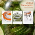 thumbnail image 6 of Wuxiuli 1.5 Gallon Glass Fermentation Jars 2 Pack, Mason Jars for Pickling Kimchi Sauerkraut, 6 of 7