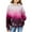 Pink, variant on 𝗛oodie Girls Oversized Crewneck Sweatshirts Casual Hooded Flower Gradient 𝗛oodie Clothes Fall Fashion Outfits